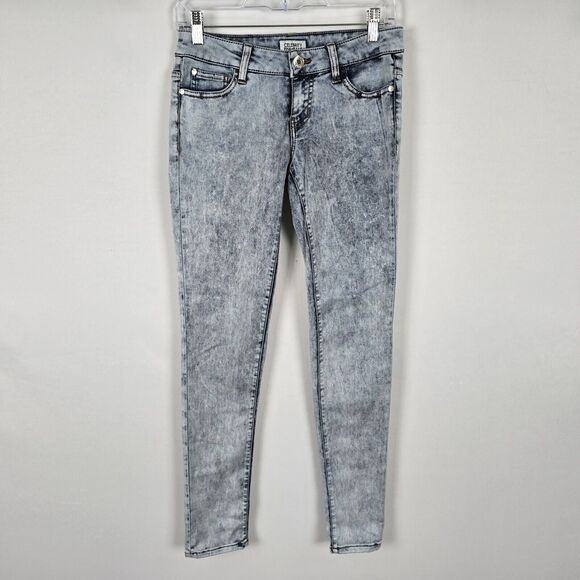 Celebrity Pink Jeans Juniors 3 Jeggings Like Soft Blue Stone Wash - Picture 1 of 14